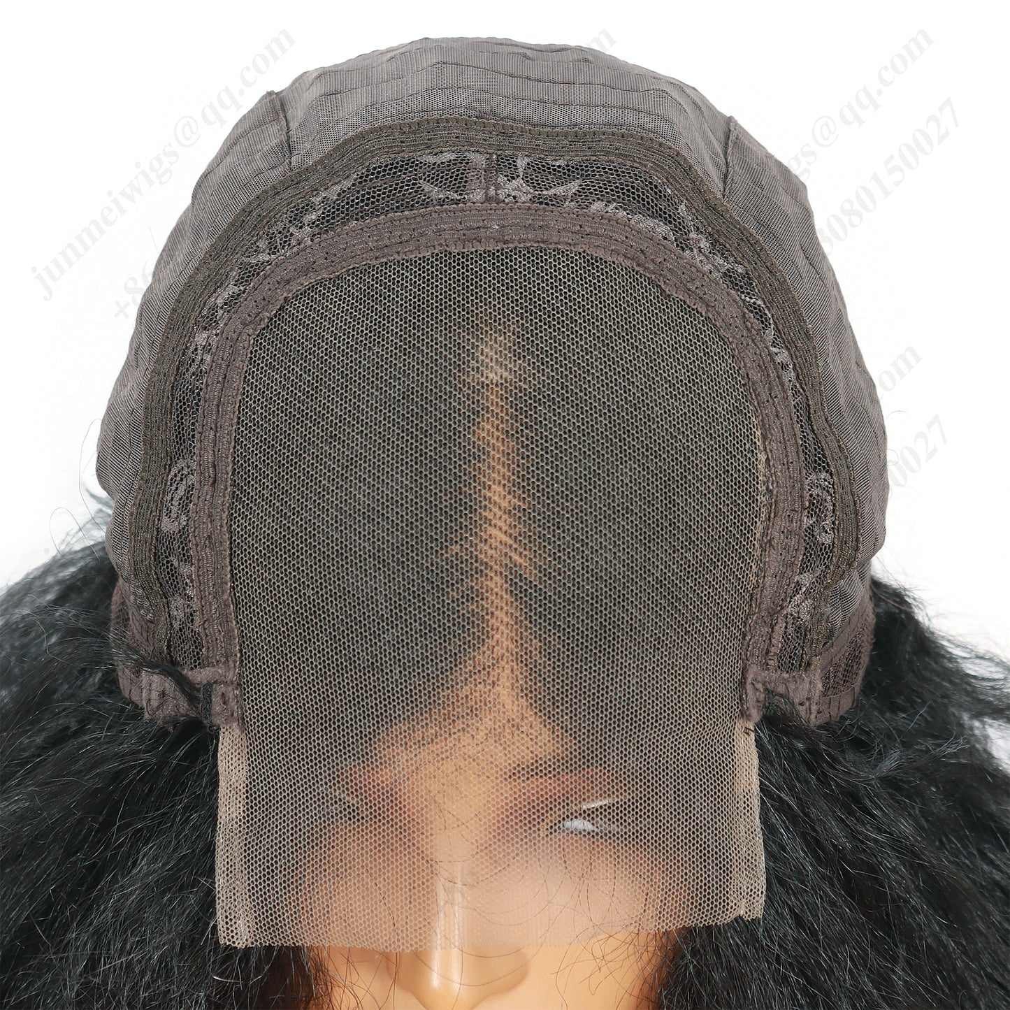 18 Inch 4×4 Lace Front Wig Loose Wave Natural Black - Daily Wear | Comfortable & Low-Maintenance