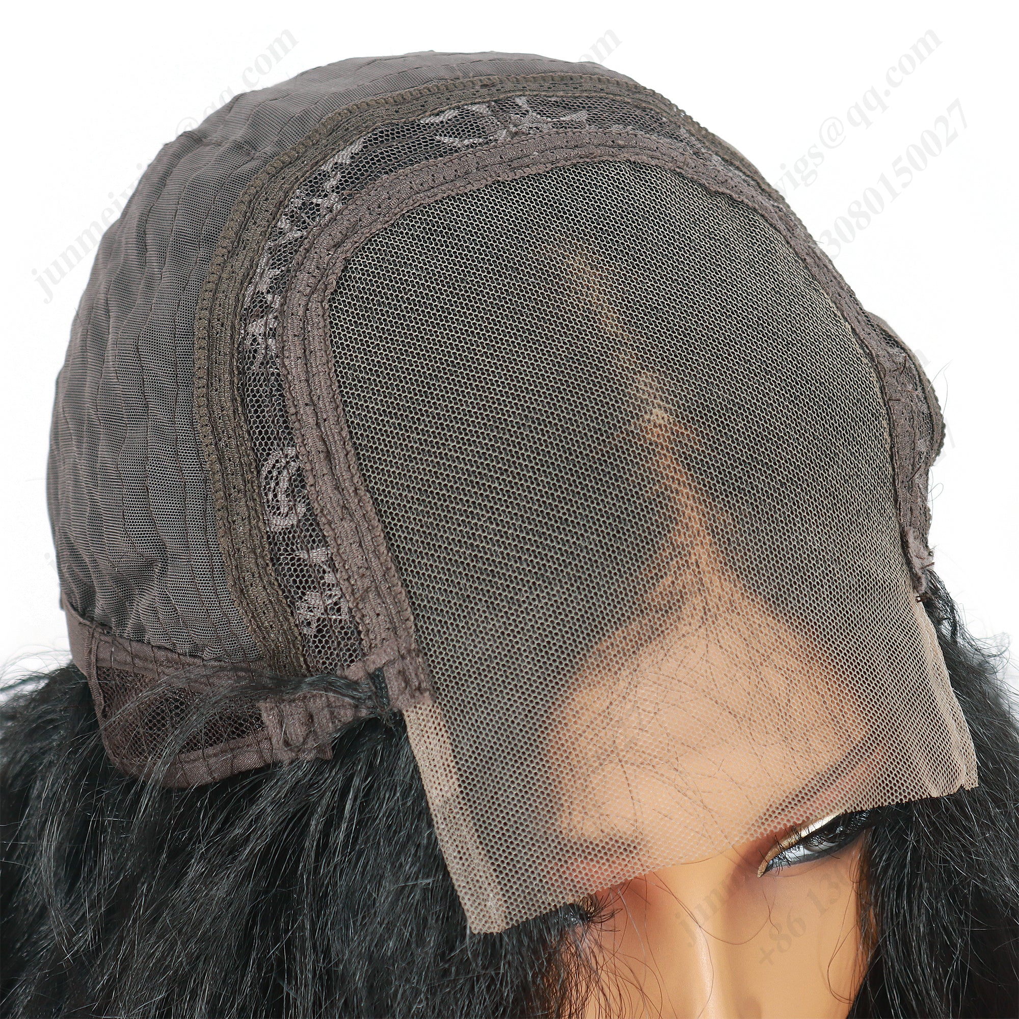 18 Inch 4×4 Lace Front Wig Loose Wave Natural Black - Daily Wear | Comfortable & Low-Maintenance