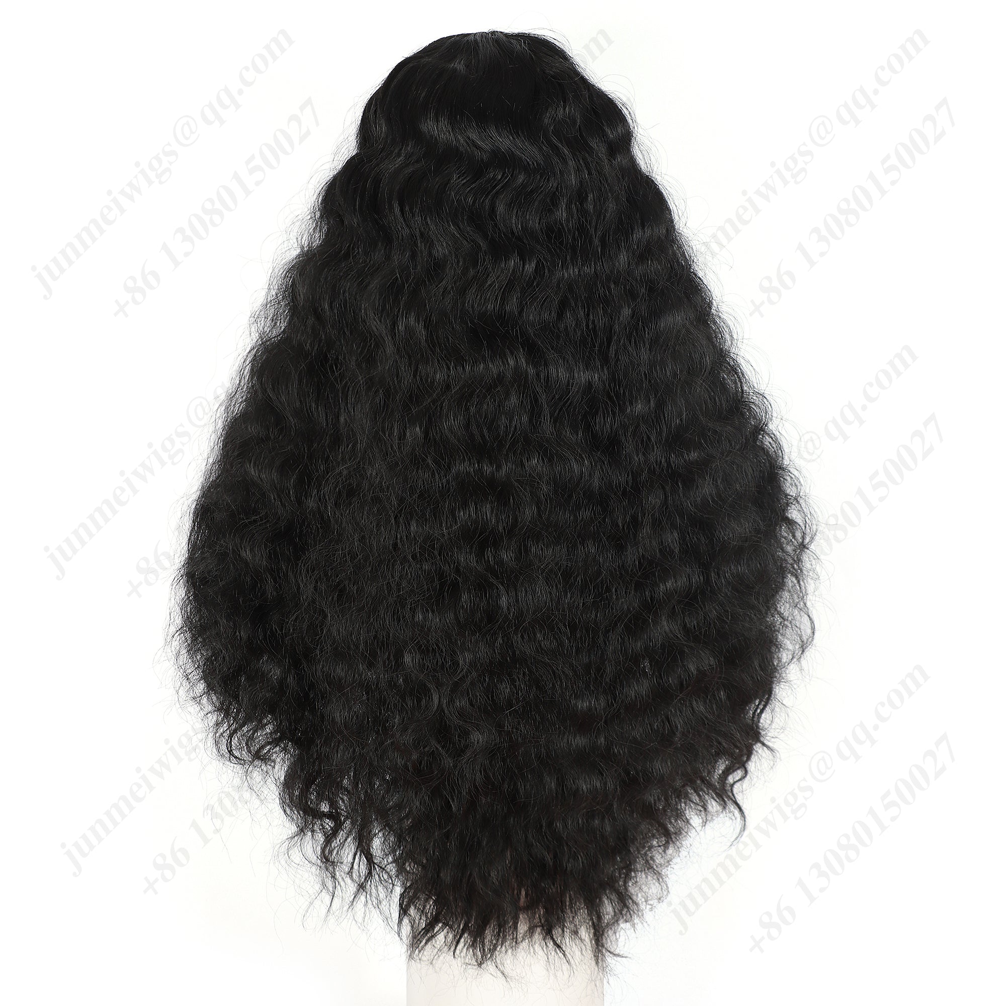 T Part Lace Front Wig Loose Deep Wave Natural Black - Daily Wear | Versatile & Low-Maintenance