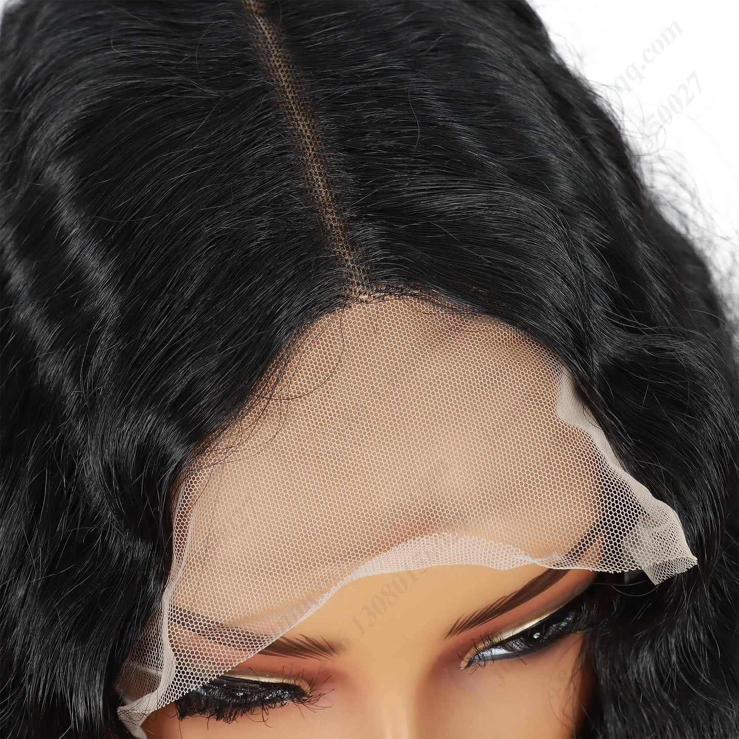 T Part Lace Front Wig Loose Deep Wave Natural Black - Daily Wear | Versatile & Low-Maintenance