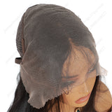 ModeMuse 28 Inch 13×4 HD Lace Front Synthetic Wig – Straight, Middle Part, Natural Black, Natural Hairline