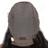 ModeMuse 28 Inch 13×4 HD Lace Front Synthetic Wig – Straight, Middle Part, Natural Black, Natural Hairline