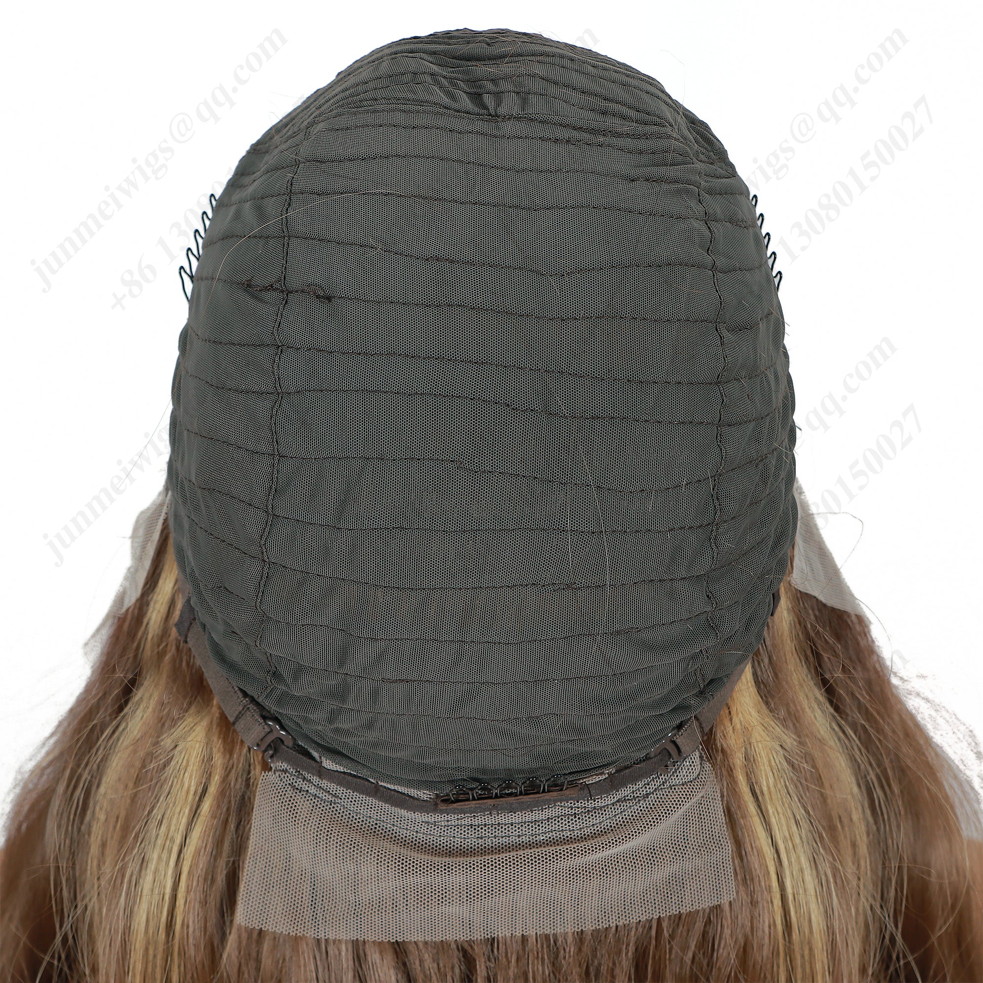 ModeMuse 24 Inch HD Lace Front Synthetic Wig – Long Loose Wave, Middle Part, Golden Brown Blend, Natural Hairline for Events