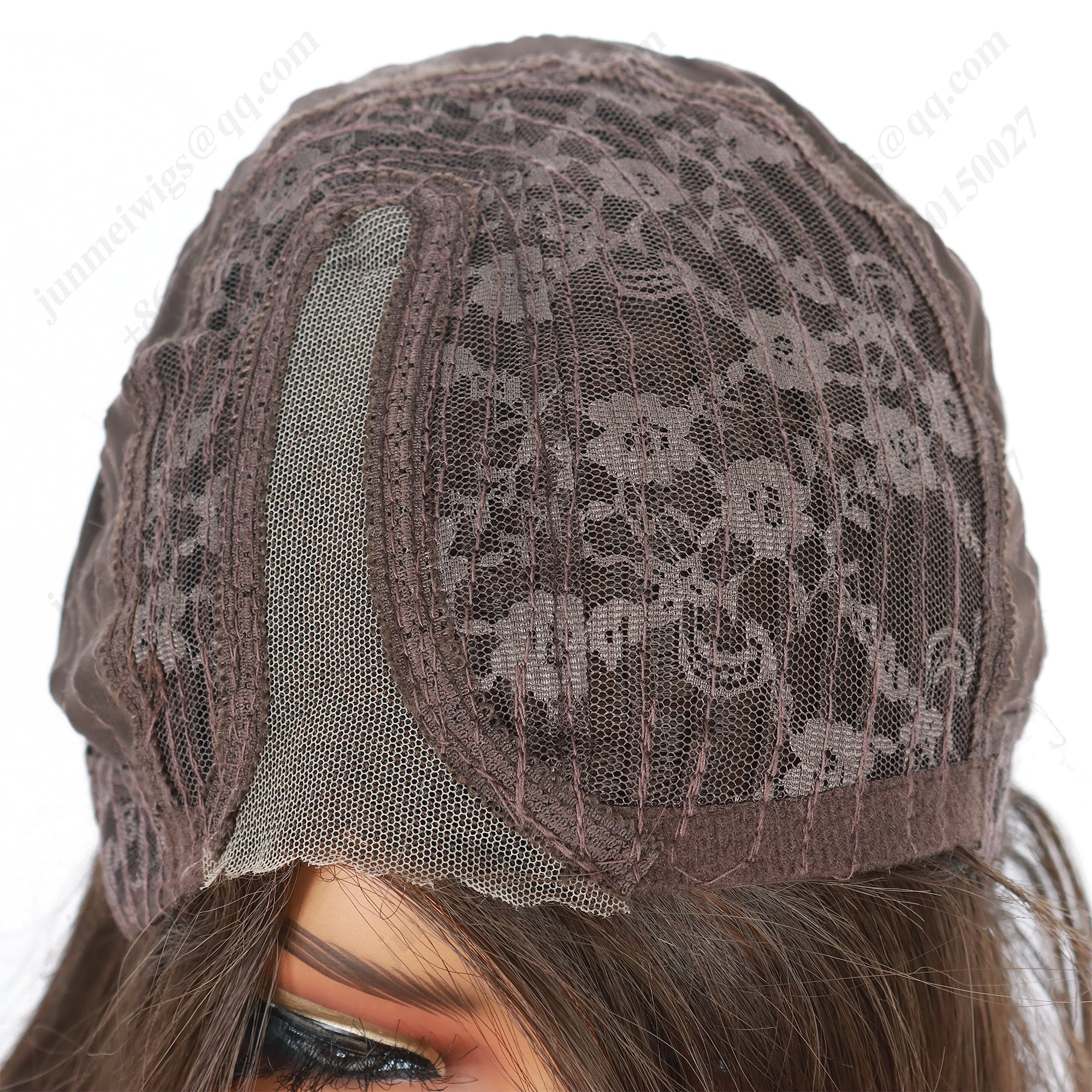 8 Inch T Part Lace Front Wig Medium Bob Straight Dark Brown - Daily Wear | Low-Maintenance & Chic