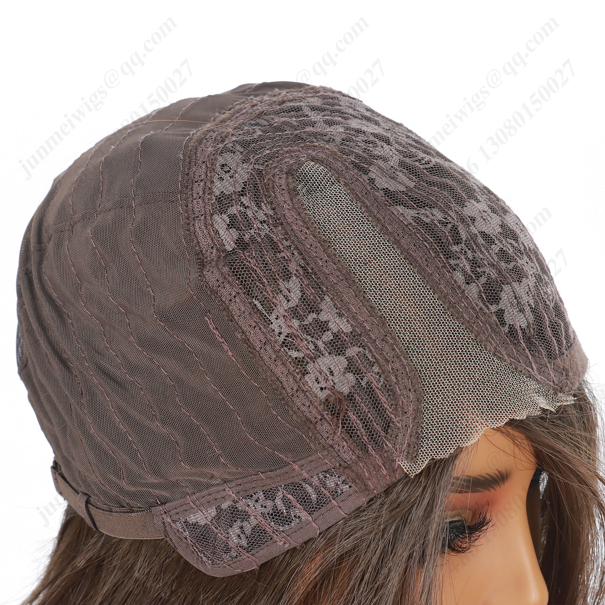 8 Inch T Part Lace Front Wig Medium Bob Straight Dark Brown - Daily Wear | Low-Maintenance & Chic