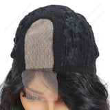 12 Inch T Part Lace Front Wig Bob Body Wave Natural Black - Daily Essential