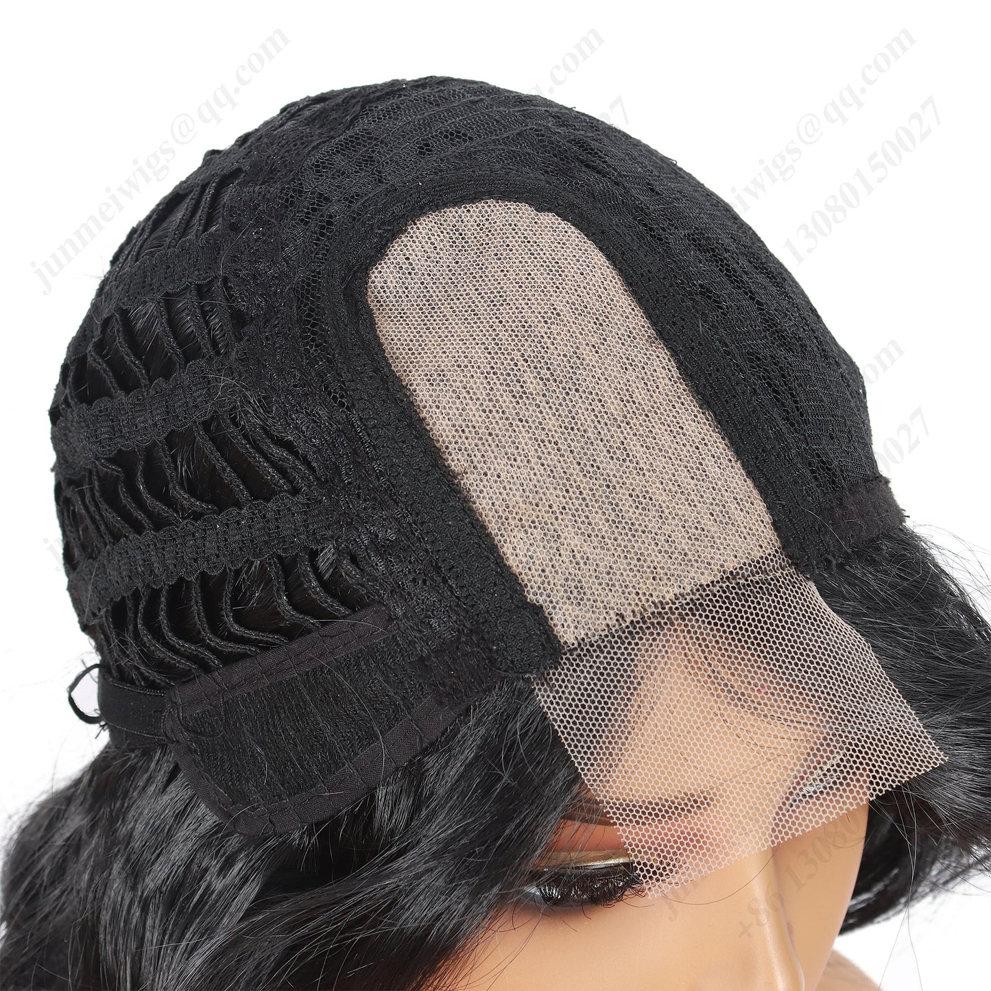 12 Inch T Part Lace Front Wig Bob Body Wave Natural Black - Daily Essential